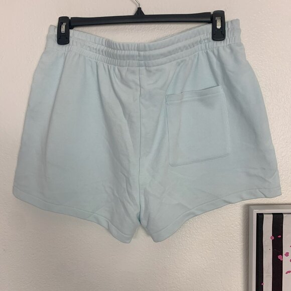 Converse All Star XXL NWT Shorts Soft Blue Elastic Drawstring - Picture 4 of 5